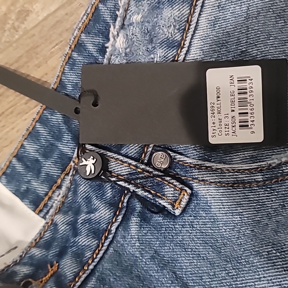 NWT Oneteaspoon Jackson Wide Leg Jeans Size 31 - Picture 3 of 3